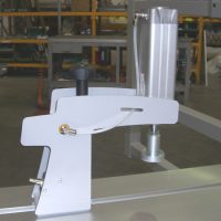 Пневматический прижим заготовки, рабочая высота 0-90 мм